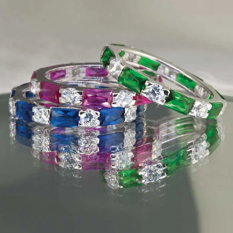 Boho - Style Women's Rings with Turquoise and Leather AccentsPalm Beach Stacker Rings Blue Boho - Style Women's Rings with Turquoise and Leather AccentsPalm Beach Stacker Rings Blue