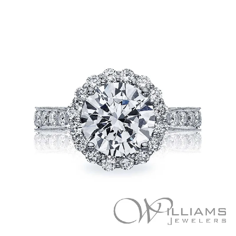 Men's Emerald Engagement Rings with 14K Yellow Gold and Vintage - Style FiligreeTacori RoyalT Plat Diamond Engagement Ring