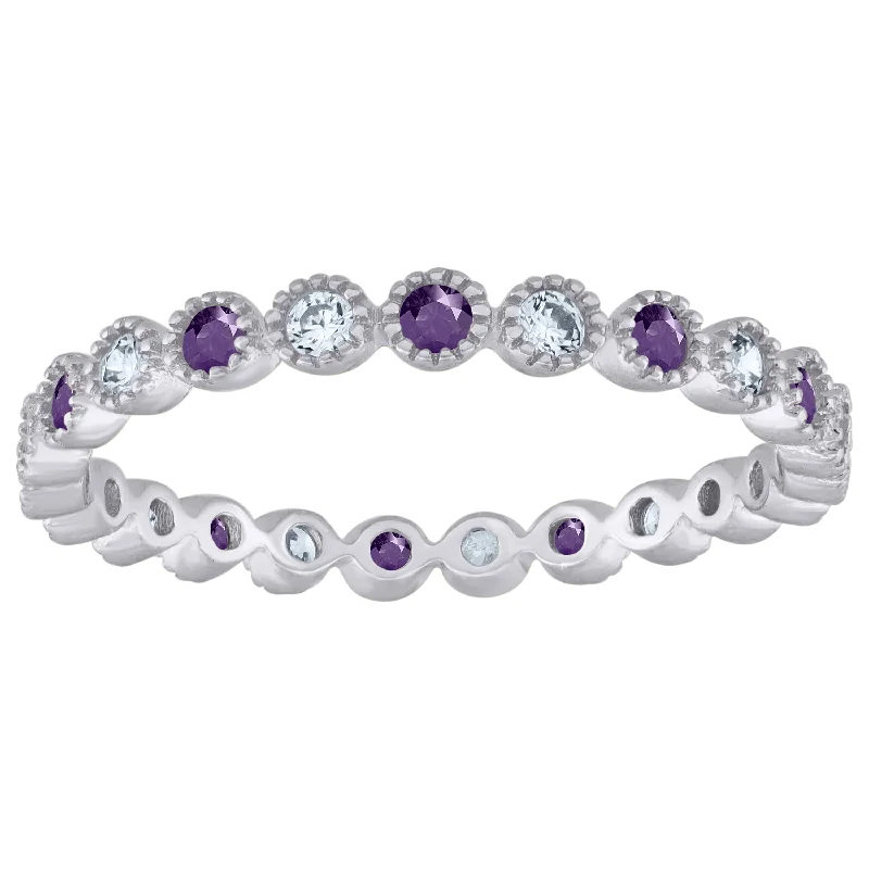 LED - Lit Fashion Rings in Plastic with Color - Changing Effects for a Futuristic LookKeene Jewelers 925 Sterling Silver Womens White Purple Cubic-Zirconia Ring Size 7 LED - Lit Fashion Rings in Plastic with Color - Changing Effects for a Futuristic LookKeene Jewelers 925 Sterling Silver Womens White Purple Cubic-Zirconia Ring Size 7