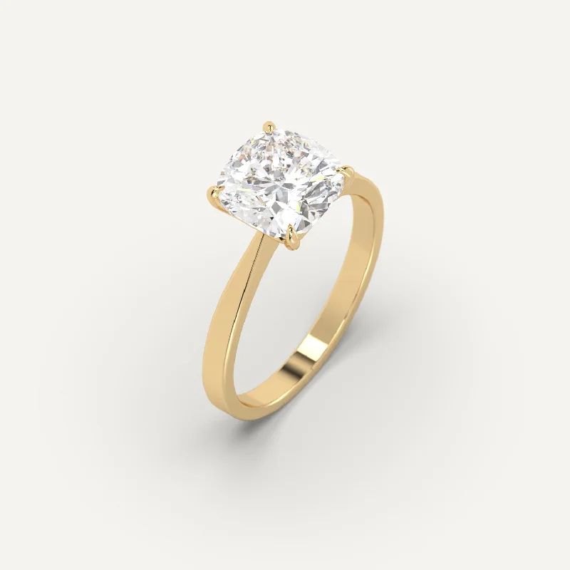 Men's Peridot Engagement Rings in 14K Gold - Filled Metal with a Micro - Pave Setting3 carat Cushion Cut Diamond Ring Men's Peridot Engagement Rings in 14K Gold - Filled Metal with a Micro - Pave Setting3 carat Cushion Cut Diamond Ring