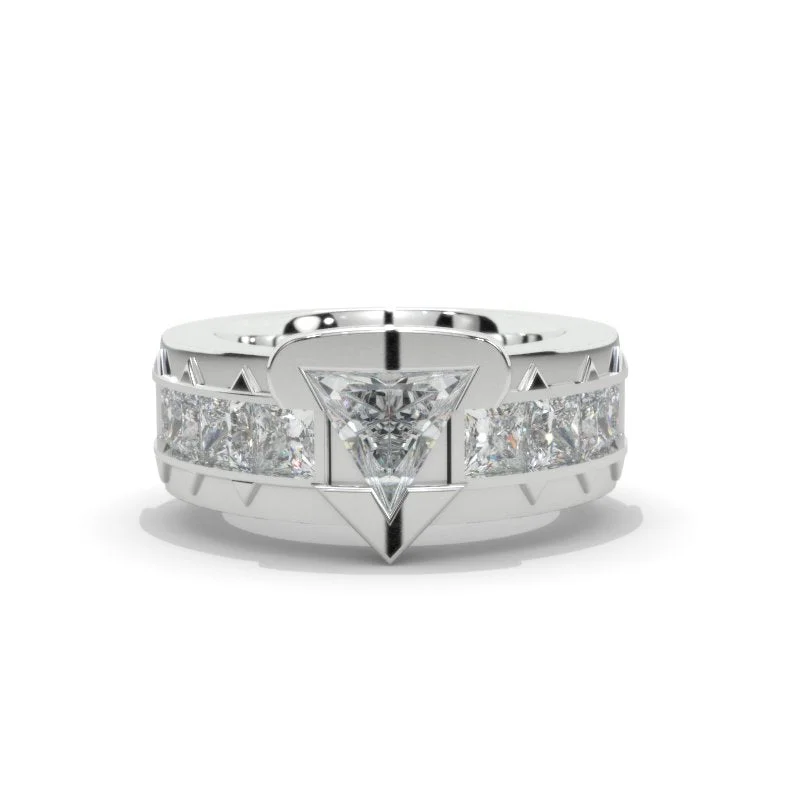 Men's Diamond Engagement Rings with Platinum Band and Halo Setting for a Luxury ProposalGiliarto Moissanite Men's Gold Ring. Men's Diamond Engagement Rings with Platinum Band and Halo Setting for a Luxury ProposalGiliarto Moissanite Men's Gold Ring.