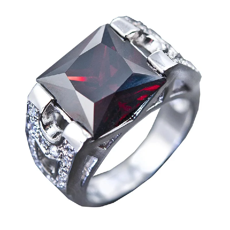 Statement - Making Cocktail Rings for Women with Large Cubic ZirconiaCanyon Men's Ring Statement - Making Cocktail Rings for Women with Large Cubic ZirconiaCanyon Men's Ring