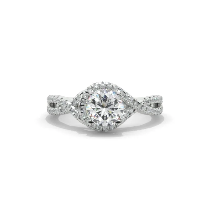Men's Tourmaline Engagement Rings in 18K Two - Tone Gold with a Floral - Inspired Setting1.6 Carat Moissanite Engagement Ring 14K White Gold Ring Men's Tourmaline Engagement Rings in 18K Two - Tone Gold with a Floral - Inspired Setting1.6 Carat Moissanite Engagement Ring 14K White Gold Ring