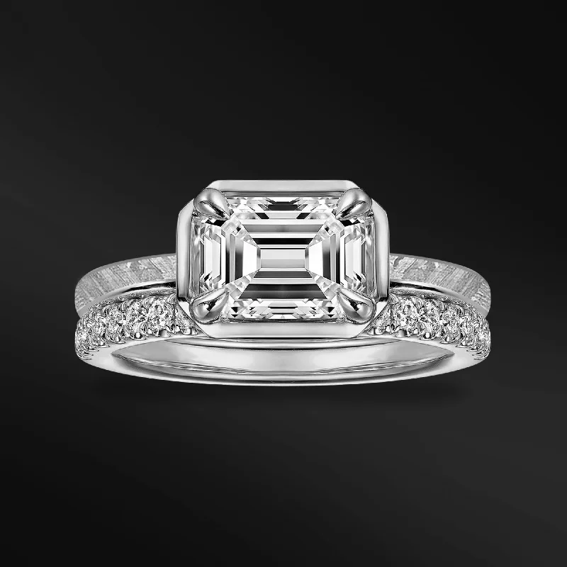 Silicone Women's Rings for a Comfortable and Durable Option2 PCS Women’s Engagement Ring Set - 10K Gold Muonionalusta Meteorite Ring | Certified Moissanite Wedding Band for Her Silicone Women's Rings for a Comfortable and Durable Option2 PCS Women’s Engagement Ring Set - 10K Gold Muonionalusta Meteorite Ring | Certified Moissanite Wedding Band for Her