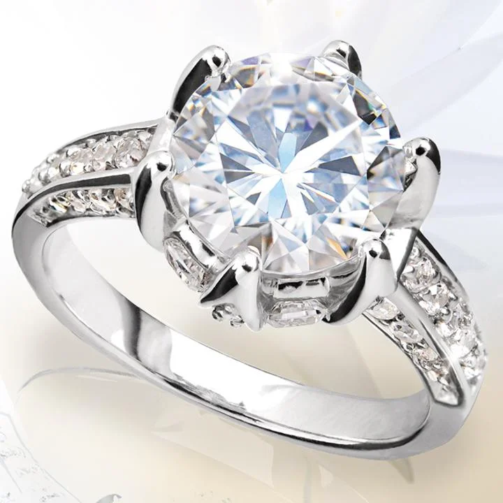 Magnetic Clasp Women's Rings for Easy Wearing and RemovalLotus Ring