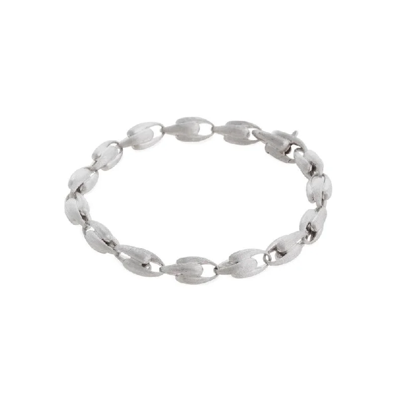Marco Bicego Lucia 18ct White Gold Small Link Bracelet