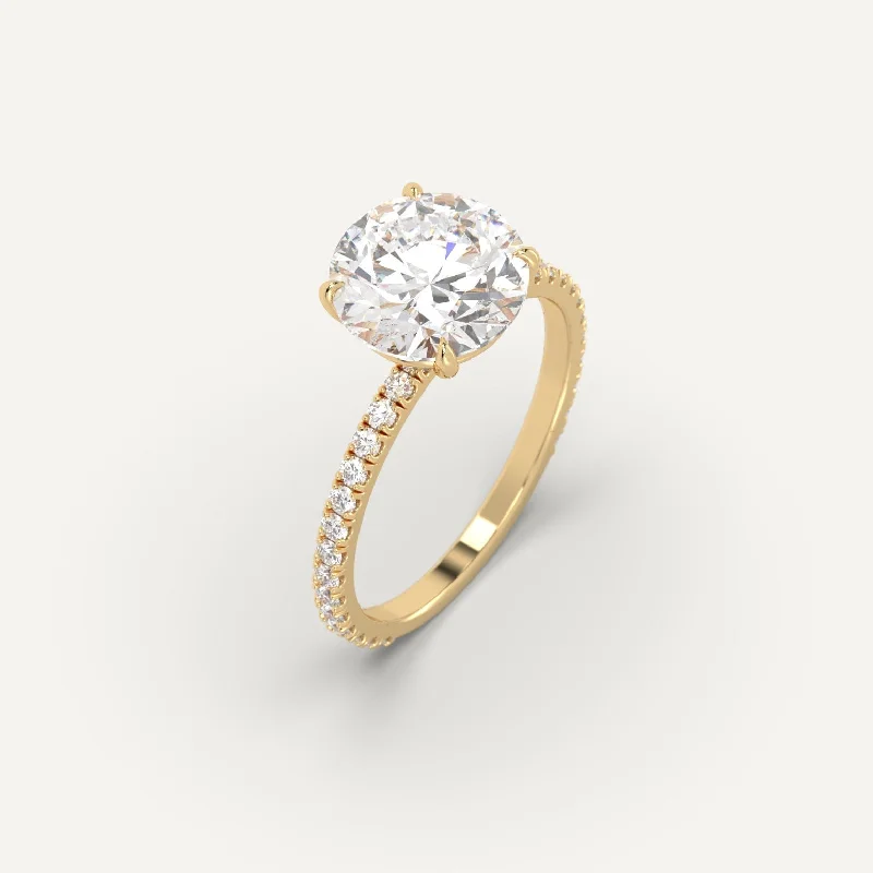 Men's Emerald Engagement Rings with 14K Yellow Gold and Vintage - Style Filigree3 carat Round Cut Diamond Ring Men's Emerald Engagement Rings with 14K Yellow Gold and Vintage - Style Filigree3 carat Round Cut Diamond Ring
