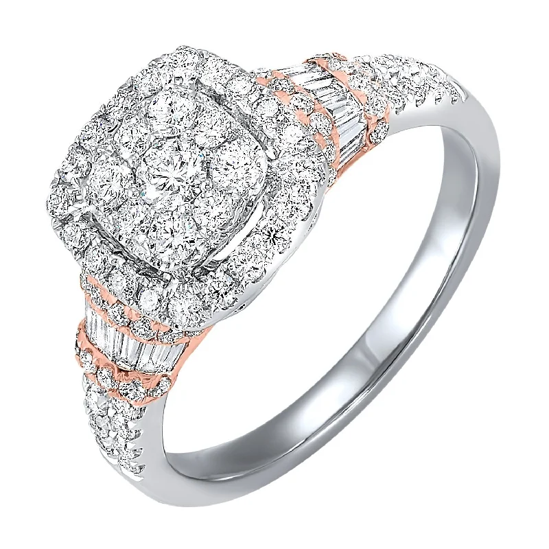 Men's Turquoise Engagement Rings in 925 Silver with a Southwestern - Inspired Band14K White Gold 1.00cttw SI H-I Diamond Ring Men's Turquoise Engagement Rings in 925 Silver with a Southwestern - Inspired Band14K White Gold 1.00cttw SI H-I Diamond Ring