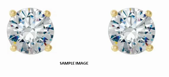 Pink diamond engagement ring in a rose - gold band with white - gold accentsLAB GROWN ROUND DIAMONDS 3.49CTW STUDS Pink diamond engagement ring in a rose - gold band with white - gold accentsLAB GROWN ROUND DIAMONDS 3.49CTW STUDS