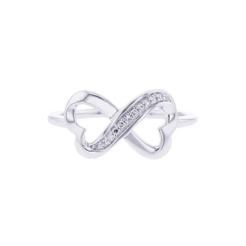 Men's Sapphire Engagement Rings in 18K White Gold with Pave Diamond AccentsFollow Your Heart Silver Diamond Ring Men's Sapphire Engagement Rings in 18K White Gold with Pave Diamond AccentsFollow Your Heart Silver Diamond Ring