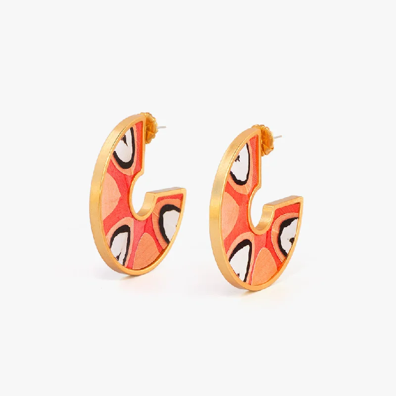 Lightweight hoop earringsTiz Hoop Earring