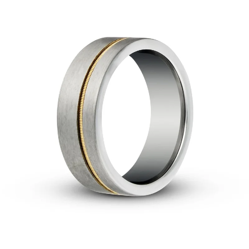 Men's high - quality handmade rings for artisanal appealMen’s Silver Tungsten Guitar String Inlay Ring Men's high - quality handmade rings for artisanal appealMen’s Silver Tungsten Guitar String Inlay Ring