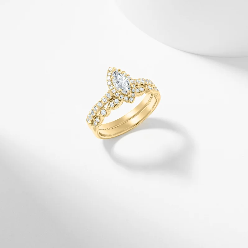 Opal and diamond engagement ring in a contemporary silver band with black - rhodium accentsMarquise Lab Grown Diamond Halo Bridal Set 1.0tdw Opal and diamond engagement ring in a contemporary silver band with black - rhodium accentsMarquise Lab Grown Diamond Halo Bridal Set 1.0tdw