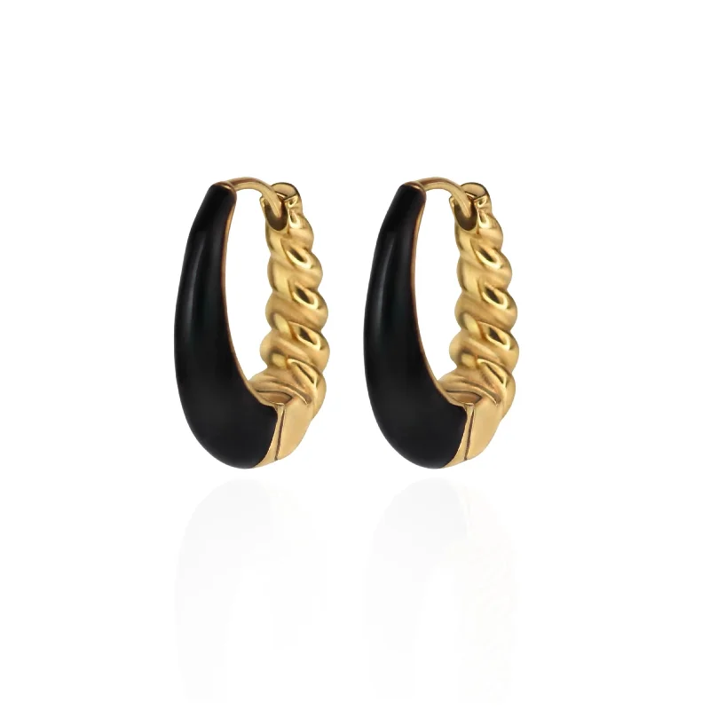 Large hoop earringsEnemies to Lovers Hoops