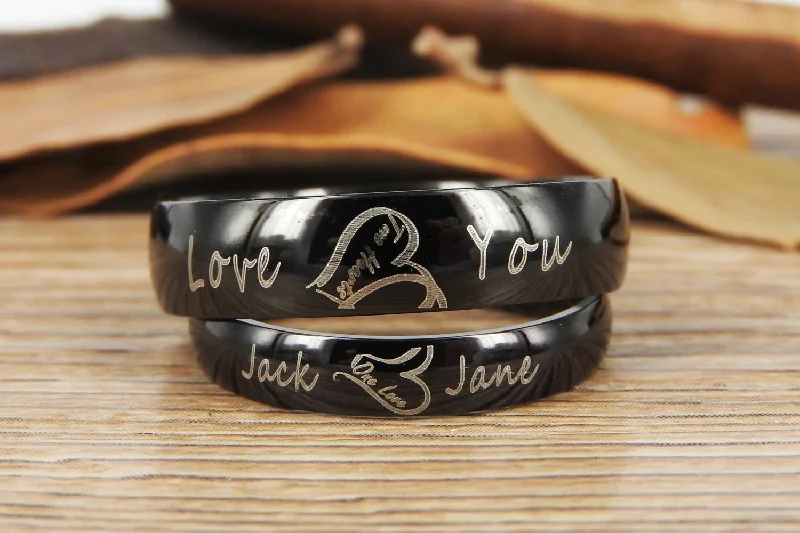 Men's meteorite - inlay rings for a cosmic touchHandmade Two Heart become One Heart Matching Wedding Rings, his and her promise ring, Wedding Rings Set, couple rings Men's meteorite - inlay rings for a cosmic touchHandmade Two Heart become One Heart Matching Wedding Rings, his and her promise ring, Wedding Rings Set, couple rings