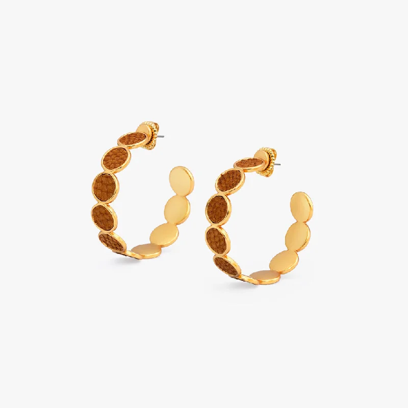 Beaded hoop earringsAfton Hoop Earring