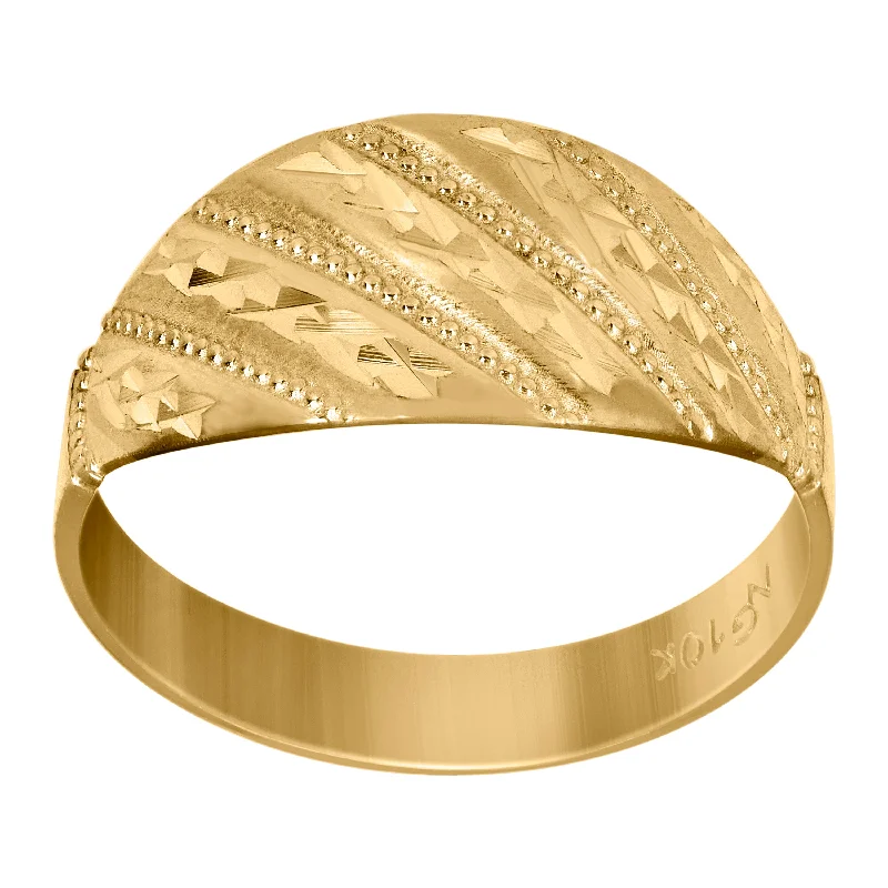 Bohemian - Style Fashion Rings with Turquoise and Silver Filigree for a Free - Spirited LookKeene Jewelers 10Kt Yellow Gold Womens Fashion Rings Bohemian - Style Fashion Rings with Turquoise and Silver Filigree for a Free - Spirited LookKeene Jewelers 10Kt Yellow Gold Womens Fashion Rings