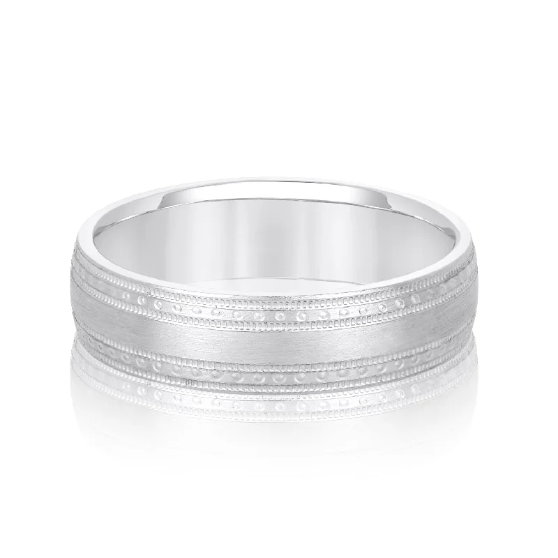 Men's diamond - encrusted engagement rings for a luxurious touchFancy Detailed Men's Wedding Band Men's diamond - encrusted engagement rings for a luxurious touchFancy Detailed Men's Wedding Band