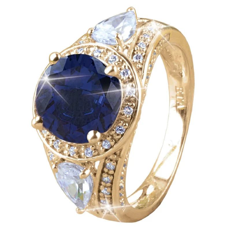 Floral - Patterned Women's Rings in 18K Yellow Gold for a Feminine LookEleganza Ring Floral - Patterned Women's Rings in 18K Yellow Gold for a Feminine LookEleganza Ring