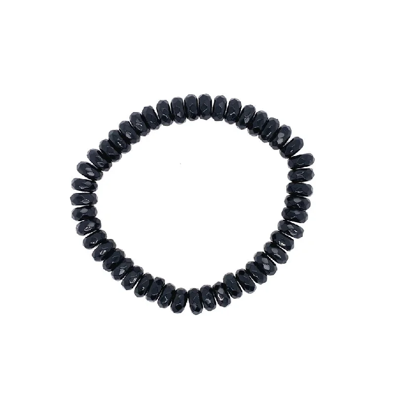 Men's Black Onyx Engagement Rings Set in Titanium for a Modern and Bold LookDee Berkley 8mm Rhondell Faceted Shiny Black Agate Beaded Bracelet Men's Black Onyx Engagement Rings Set in Titanium for a Modern and Bold LookDee Berkley 8mm Rhondell Faceted Shiny Black Agate Beaded Bracelet
