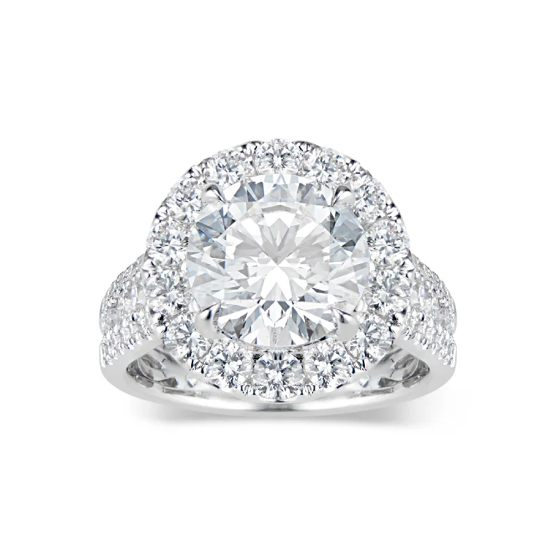 Men's Aquamarine Engagement Rings in 9K Gold with a Bezel - Set StoneRound Diamond Halo Engagement Ring with Pave Diamond Shank Men's Aquamarine Engagement Rings in 9K Gold with a Bezel - Set StoneRound Diamond Halo Engagement Ring with Pave Diamond Shank