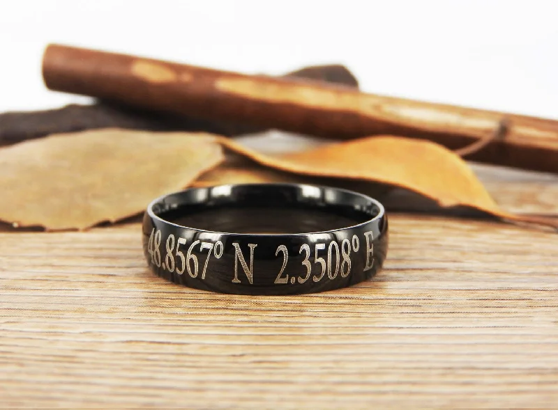 Men's spinning rings for fidget - friendly useLatitude Longitude Ring, Coordinate Ring, Longitude Latitude, Personalized Ring, Personalized Jewelry,ring coordinates Men's spinning rings for fidget - friendly useLatitude Longitude Ring, Coordinate Ring, Longitude Latitude, Personalized Ring, Personalized Jewelry,ring coordinates