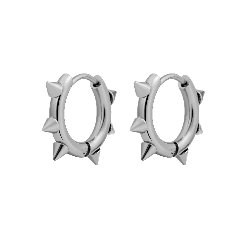 Small hoop earringsSpike Hoops