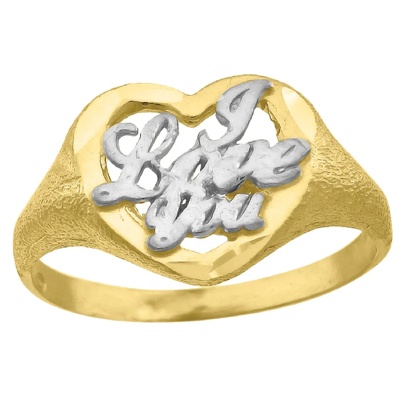 Knuckle - Duster Fashion Rings in Black - Plated Metal with Spike DetailsKeene Jewelers 10kt Gold Womens Two-tone DC I Love You Heart Band Ring Knuckle - Duster Fashion Rings in Black - Plated Metal with Spike DetailsKeene Jewelers 10kt Gold Womens Two-tone DC I Love You Heart Band Ring