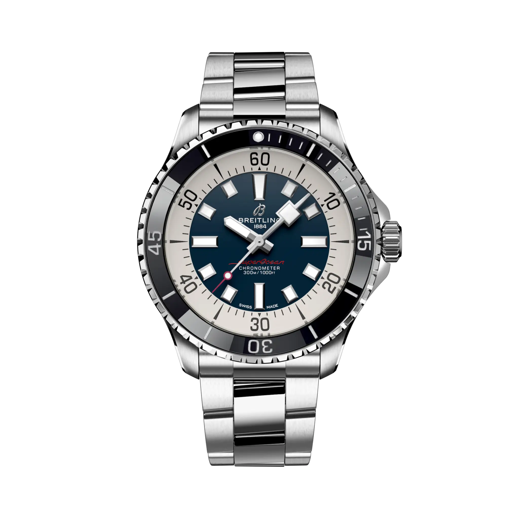 Men's Tanzanite Engagement Rings in Palladium with a Three - Stone ArrangementSuperocean Automatic 44 A17376211C1A1 Men's Tanzanite Engagement Rings in Palladium with a Three - Stone ArrangementSuperocean Automatic 44 A17376211C1A1