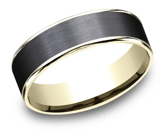Men's tribal - print rings for a unique aestheticThe SLICK Mens Band
