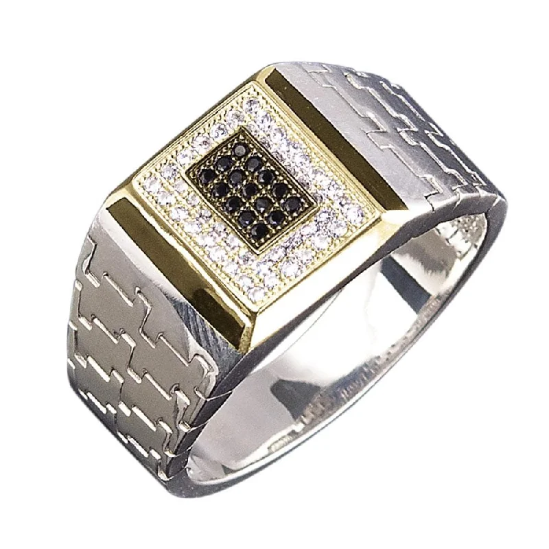 Women's Rings with Hidden Compartments for Secret KeepsakesPuzzle Men's Ring