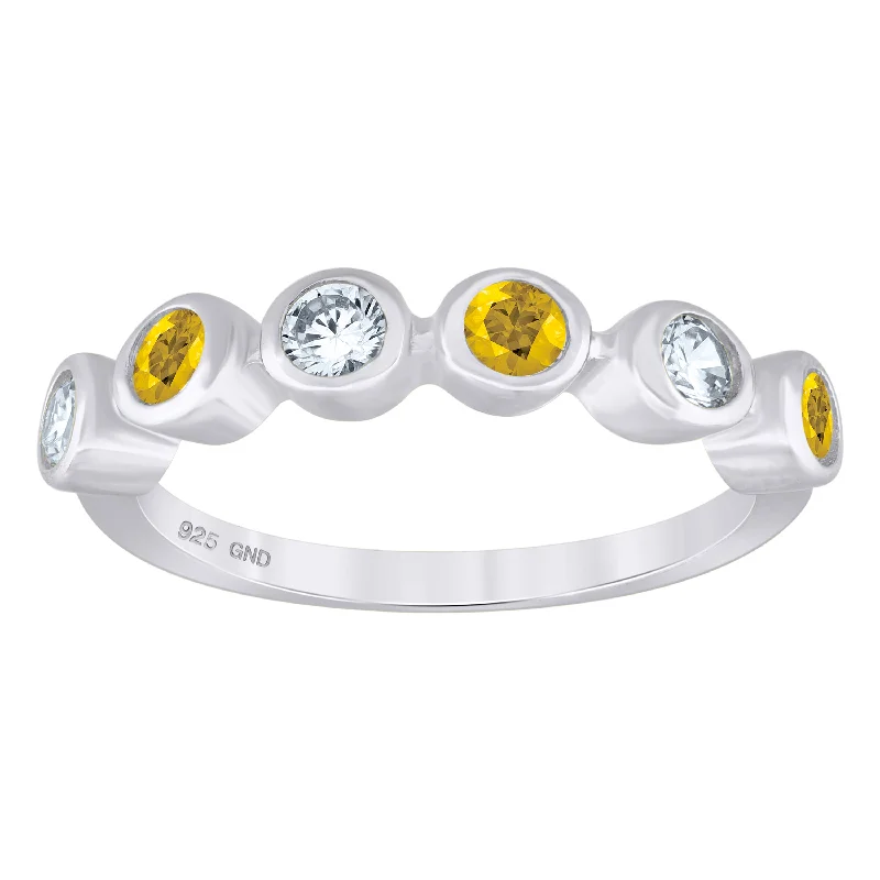 Enamel - Coated Fashion Rings in Bright Colors with Animal - Print PatternsKeene Jewelers 925 Sterling Silver Womens White Yellow Cubic-Zirconia Ring Size 6 Enamel - Coated Fashion Rings in Bright Colors with Animal - Print PatternsKeene Jewelers 925 Sterling Silver Womens White Yellow Cubic-Zirconia Ring Size 6