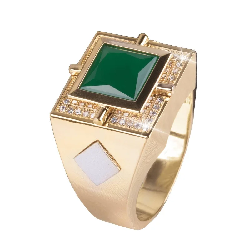 Minimalist Women's Rings with a Single Pearl in 14K Gold - Plated BandsGala Men's Ring Minimalist Women's Rings with a Single Pearl in 14K Gold - Plated BandsGala Men's Ring