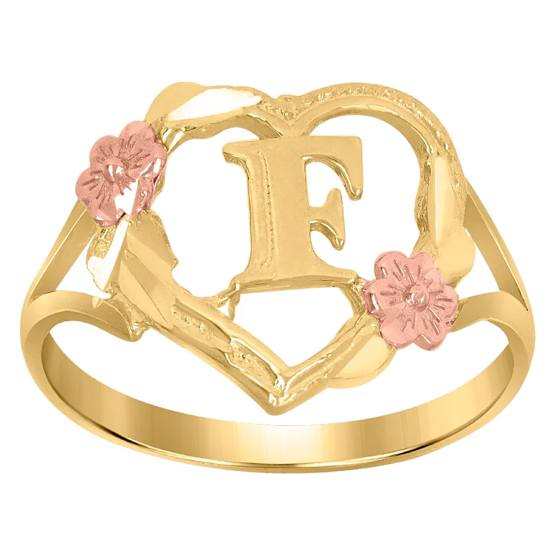 Textured Fashion Rings in Pewter with Hammered and Embossed SurfacesKeene Jewelers 10kt Two-tone Gold Womens DC Textured Initial Letter F Heart Band Ring Textured Fashion Rings in Pewter with Hammered and Embossed SurfacesKeene Jewelers 10kt Two-tone Gold Womens DC Textured Initial Letter F Heart Band Ring