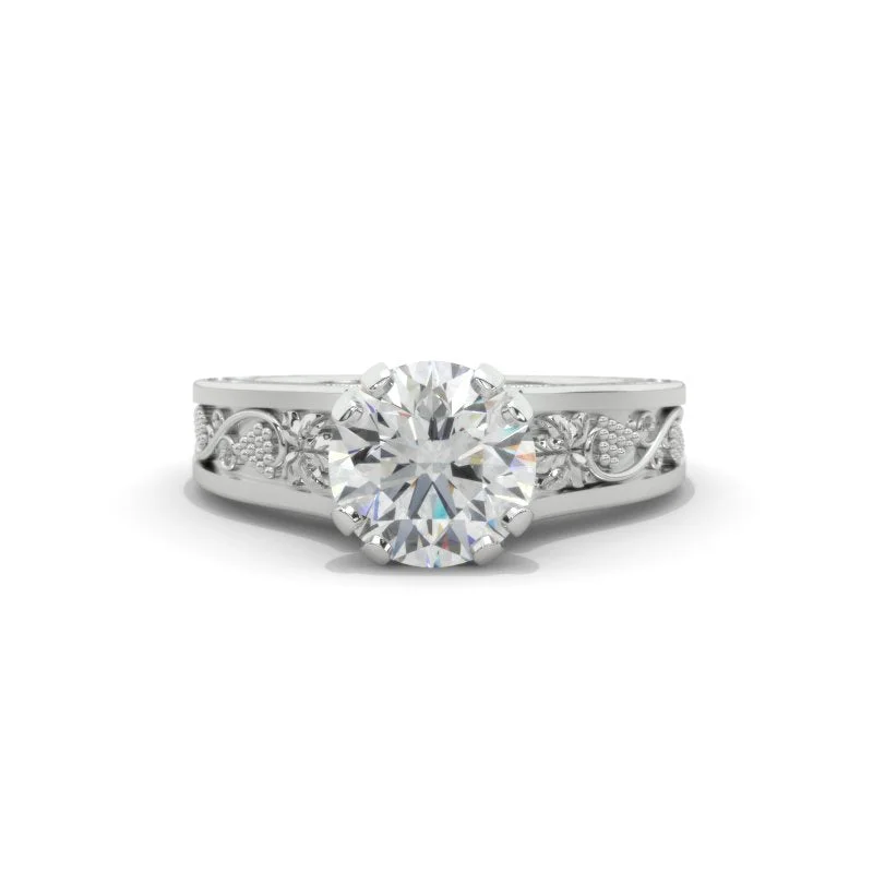 Men's Diamond Engagement Rings with Platinum Band and Halo Setting for a Luxury Proposal2.0 Carat Moissanite Accented Classic Engagement Ring Men's Diamond Engagement Rings with Platinum Band and Halo Setting for a Luxury Proposal2.0 Carat Moissanite Accented Classic Engagement Ring
