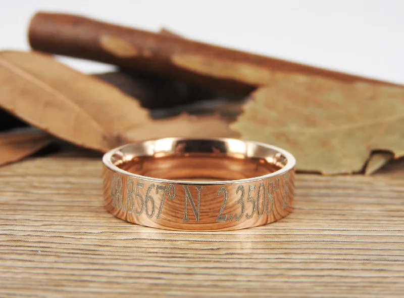 Men's ruby - adorned rings for a bold red colorLatitude Longitude Ring, Coordinate Ring, Longitude Latitude, Personalized Ring, Personalized Jewelry,ring coordinates Men's ruby - adorned rings for a bold red colorLatitude Longitude Ring, Coordinate Ring, Longitude Latitude, Personalized Ring, Personalized Jewelry,ring coordinates