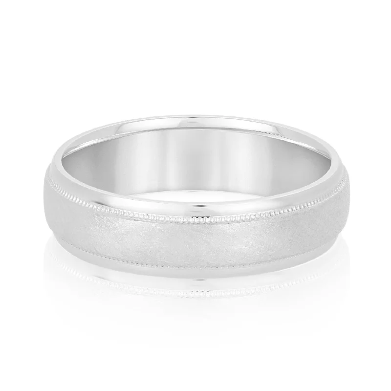 Men's stainless - steel promise rings with a matte finishMen's Step Cut Edges Wedding Band Men's stainless - steel promise rings with a matte finishMen's Step Cut Edges Wedding Band