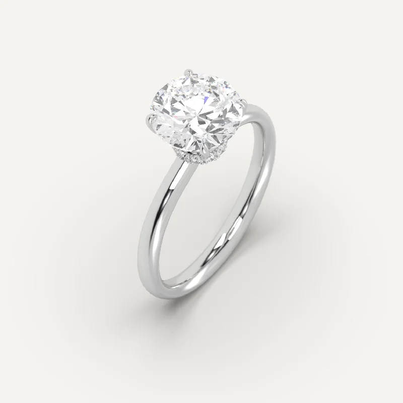 Men's Sapphire Engagement Rings in 18K White Gold with Pave Diamond Accents3 carat Round Cut Diamond Ring Men's Sapphire Engagement Rings in 18K White Gold with Pave Diamond Accents3 carat Round Cut Diamond Ring