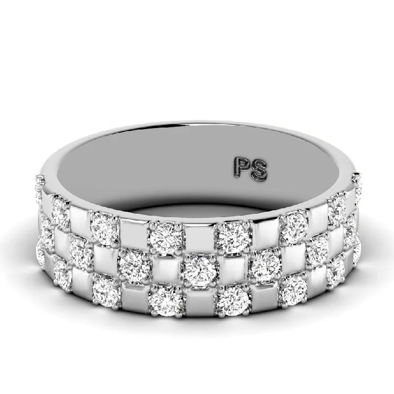Men's tribal - print rings for a unique aesthetic0.80 CT Round Cut Diamonds - Mens Wedding Band Men's tribal - print rings for a unique aesthetic0.80 CT Round Cut Diamonds - Mens Wedding Band