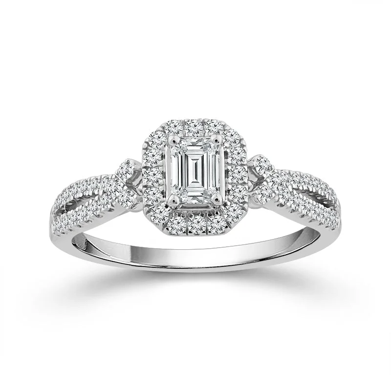 Men's Amethyst Engagement Rings in Sterling Silver with a Contemporary Geometric Setting5/8 Ctw Emerald Diamond Engagement Ring in 14 Karat White Gold Men's Amethyst Engagement Rings in Sterling Silver with a Contemporary Geometric Setting5/8 Ctw Emerald Diamond Engagement Ring in 14 Karat White Gold