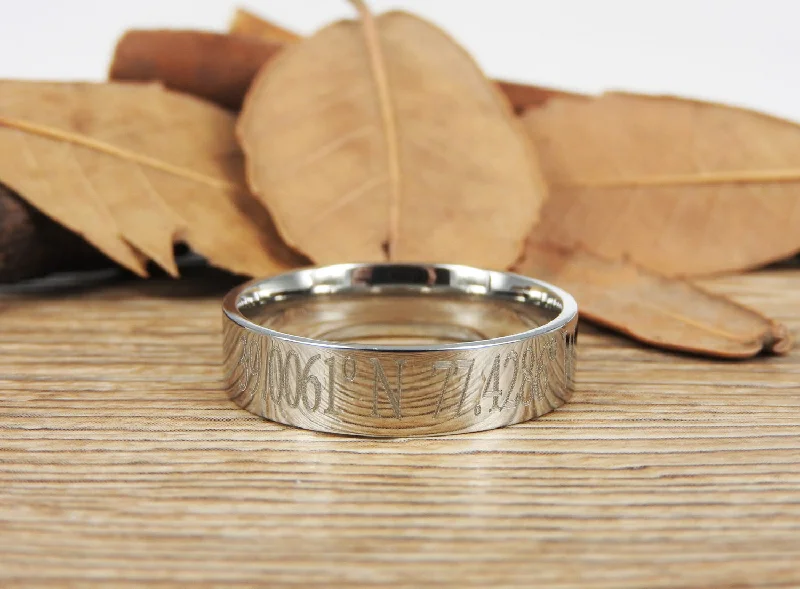 Men's sapphire - set rings for a royal blue hueLatitude Longitude Ring, Coordinate Ring, Longitude Latitude, Personalized Ring, Personalized Jewelry,ring coordinates Men's sapphire - set rings for a royal blue hueLatitude Longitude Ring, Coordinate Ring, Longitude Latitude, Personalized Ring, Personalized Jewelry,ring coordinates