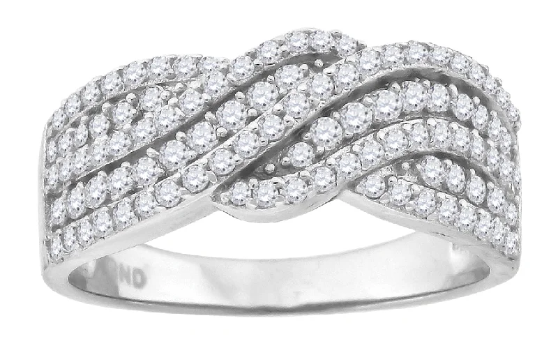Geometric - Shaped Fashion Rings in Titanium with Iridescent InlaysKeene Jewelers 925 Sterling Silver Womens Cubic Zirconia Twisted Fashion Ring Geometric - Shaped Fashion Rings in Titanium with Iridescent InlaysKeene Jewelers 925 Sterling Silver Womens Cubic Zirconia Twisted Fashion Ring