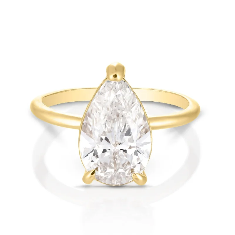 Pear Hidden Halo 2.76ct | One Of A Kind