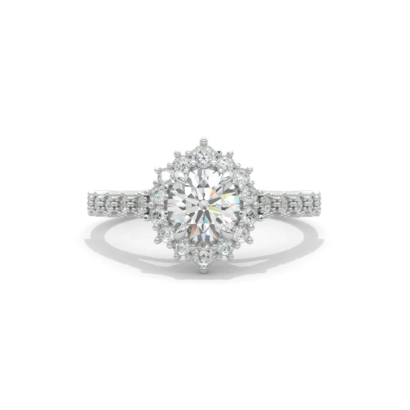 Men's Garnet Engagement Rings in 18K Gold Vermeil with Intricate Engraved Details14K White Gold 1 Carat Round Moissanite Halo Engagement Ring Men's Garnet Engagement Rings in 18K Gold Vermeil with Intricate Engraved Details14K White Gold 1 Carat Round Moissanite Halo Engagement Ring
