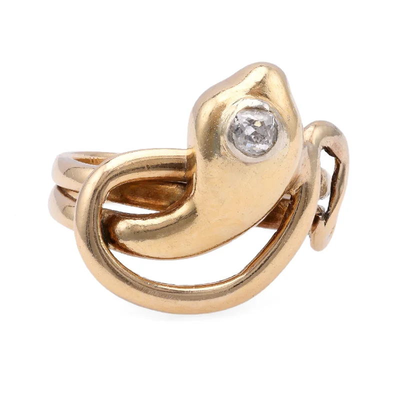 Opal and diamond engagement ring in a contemporary silver band with black - rhodium accentsVictorian Diamond 14k Yellow Gold Snake Ring Opal and diamond engagement ring in a contemporary silver band with black - rhodium accentsVictorian Diamond 14k Yellow Gold Snake Ring