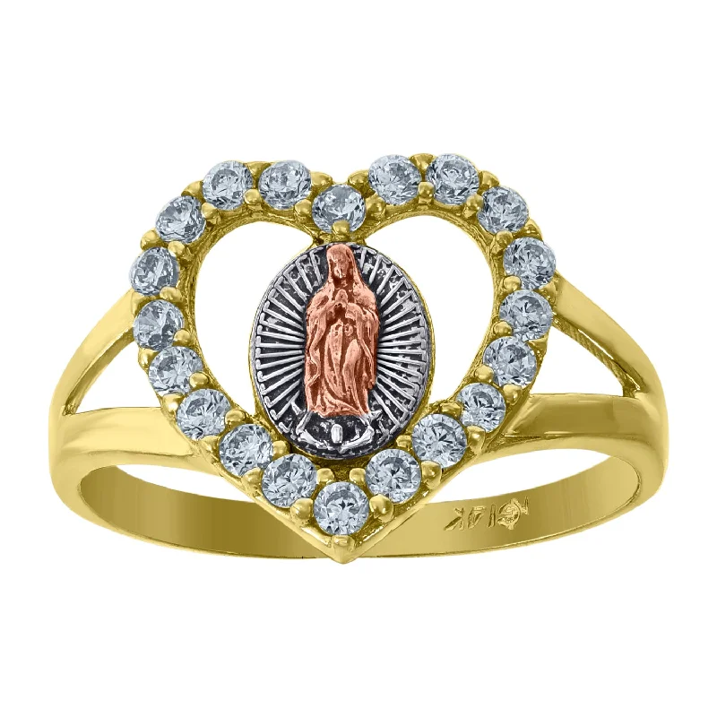 Chunky Fashion Rings in Copper with Geometric Patterns for a Bold AccessoryKeene Jewelers 14kt Gold Womens Tri-color CZ Guadalupe Mary Heart SZ7 Religious Ring Band Chunky Fashion Rings in Copper with Geometric Patterns for a Bold AccessoryKeene Jewelers 14kt Gold Womens Tri-color CZ Guadalupe Mary Heart SZ7 Religious Ring Band
