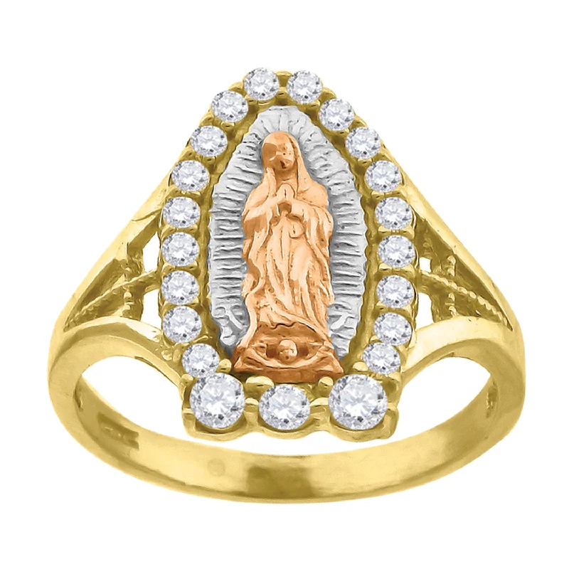 Textured Fashion Rings in Pewter with Hammered and Embossed SurfacesKeene Jewelers 10kt Tri-color Gold Womens Round Cubic Zirconia Lady Of Guadalupe Religious Ring Textured Fashion Rings in Pewter with Hammered and Embossed SurfacesKeene Jewelers 10kt Tri-color Gold Womens Round Cubic Zirconia Lady Of Guadalupe Religious Ring