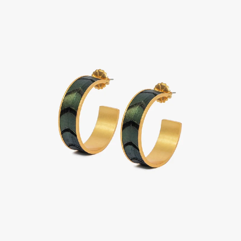 Oval hoop earringsBecca Hoop Earring