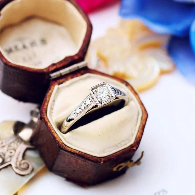Silicone Women's Rings for a Comfortable and Durable OptionCirca 1950's Diamond Solitaire Engagement Ring Silicone Women's Rings for a Comfortable and Durable OptionCirca 1950's Diamond Solitaire Engagement Ring