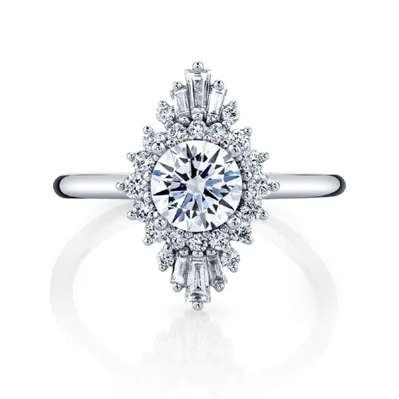 Men's Opal Engagement Rings in 10K Gold with a Milgrain - Trimmed BandParade Designs Hera 18 Karat Diamond Engagement Ring Men's Opal Engagement Rings in 10K Gold with a Milgrain - Trimmed BandParade Designs Hera 18 Karat Diamond Engagement Ring